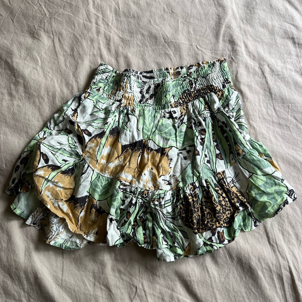 Aerie Jungle mini skirt